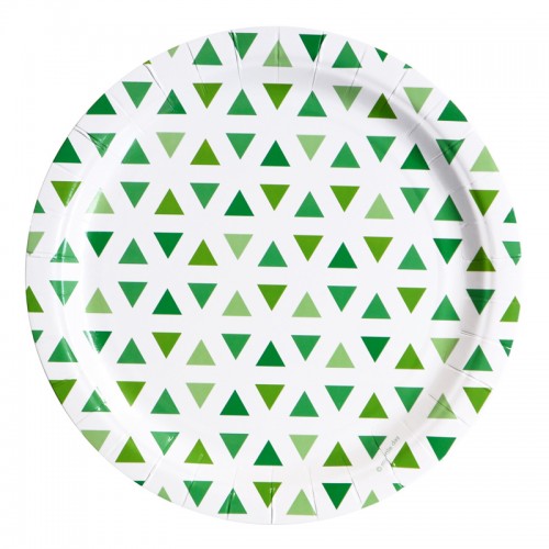 Pratos Padrão Verde